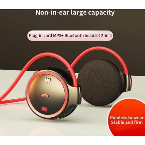 Wireless headphones MP3 Player Wireless Bluetooth earphone music headset sport portable MP3 Player walkman headphones for Phone