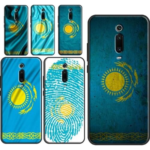 Kazakhstan Flag Case For POCO X3 Pro F3 F1 M3 Cover Shell For Xiaomi Mi 11 Ultra 10T Pro Mi Note 10 Lite