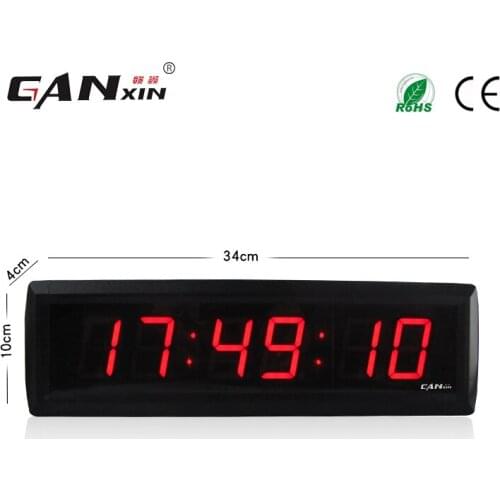 [Ganxin]1.8'' Red Color Led digital clock with Remote Control red wall clock