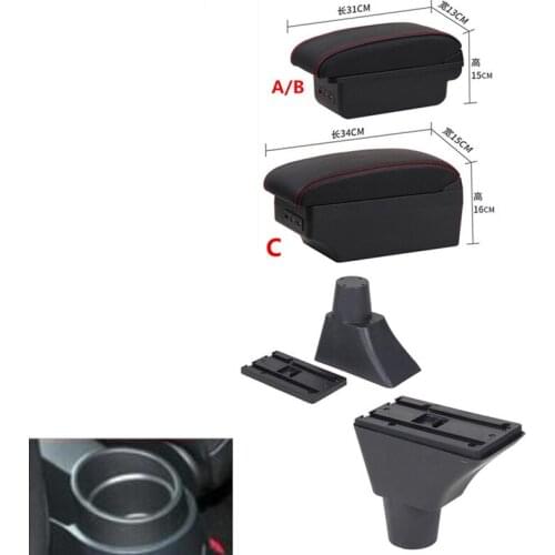 For Seat ibiza armrest box