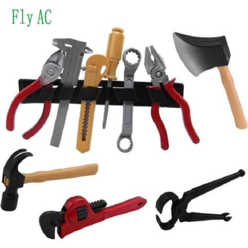 Fly AC Pretend Play Childrens Toy Tool Belt Set - Pretend Play Set for Kid education Toys Birthday gift 14 pcs