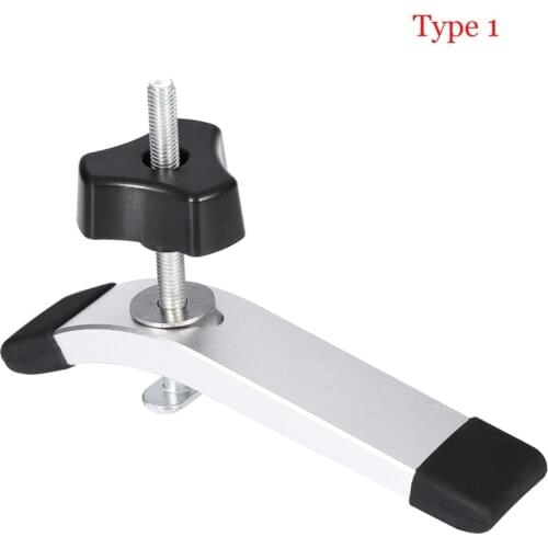 Metal Quick Acting Hold Down Clamp Set for T-Slot T-Track Woodworking Tool Top Quality