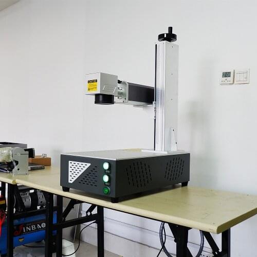 Newest Tech All Metal Laser Engraving Machine 30w 50w Metal Laser Cutting Machine 3D Rings Engraving Marker