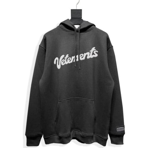 VETEMENTS High street new VTM vehicles sweater OS loose casual hip hop couple Hoodie mens and womens fashion