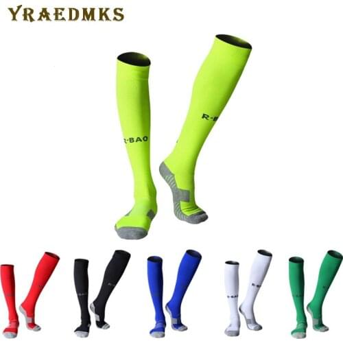 NEW socks sport long tube football socks ankle guard calf socks Ankle Leg Shin Guard Compression Protector socks for football