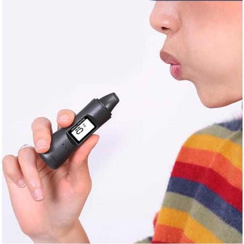 Portable Car Alcohol Tester Household Car Blowing Breath Digitale Alcohol Adem Tester Blaastest Analyzer Detector