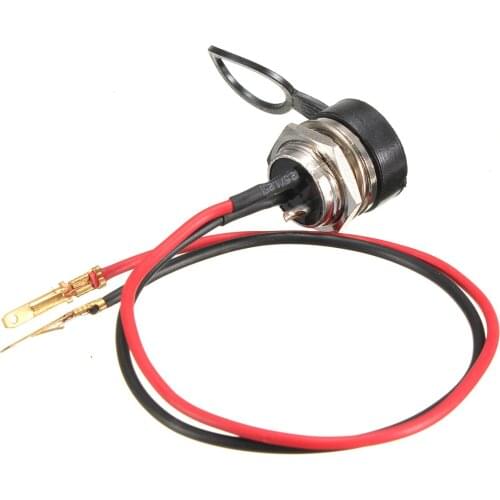 Connectors 3 PIN Battery Charger Port Connector Socket with Waterproof Cap For Electric Scooter