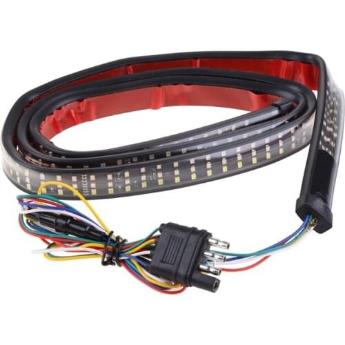 60" Tailgate LED Strip Bar Stop Brake Turn Signal Tail Light for Ford F150 A0NE