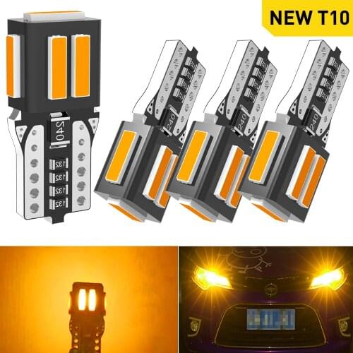 T10 W5W 194 168 Led Bulb White 12V led Car Parking Wedge Lights Interior Lamp For Auto Ford Focus 1 2 3 Fiesta Mondeo Ecosport