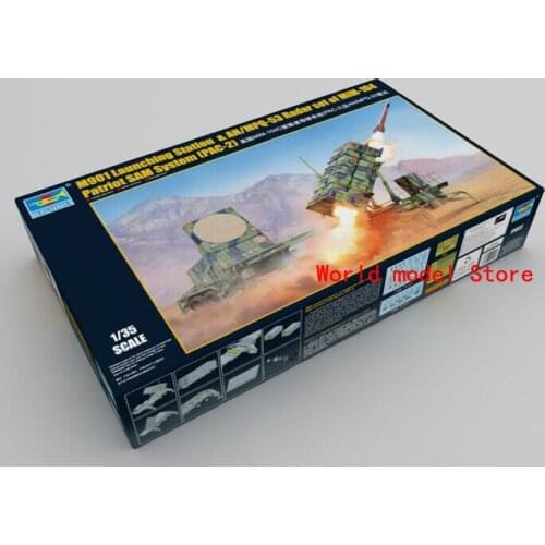 Trumpeter 1/35 01022 M901 Launching Station & AN/MPQ-53 Radar of Patriot PAC-2