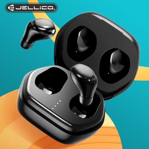Jellico TWS Bluetooth Earphones IPX5 Waterproof Sport Earpiece HIFI Stereo Earbuds Touch Control Noise Cancelling Gaming Headset