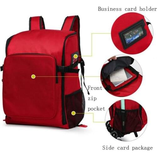 Outdoor First Aid Kit Large Capacity Sports Red Nylon Waterproof Cross Messenger Bag Family Travel Emergency Bag DJJB022