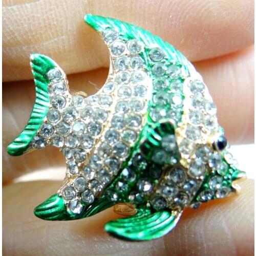 High Quality fish Brooches Men Women Suits Dress Hat Collar Brooch Pins Scarf Buckle Party Weddings Banquet Brooch Gifts W1