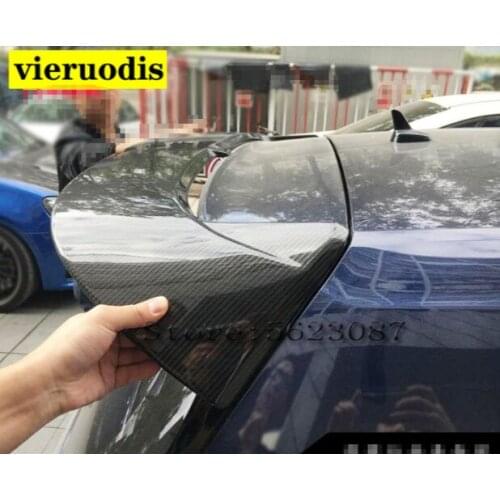 For VW Golf 7 VII GTI MK7 R 2014 - 2017 Rear Spoiler Non for Volkswagen Golf 7 Standard & R Line Carbon Fiber Roof Spoiler