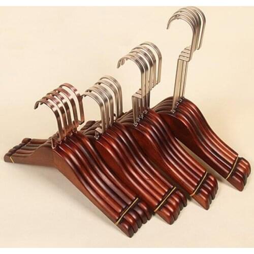 10pcs/lot 32cm Baby Wood Hangers For Clothes Vintage Chhildren Wooden Hanger (30cm Can LOGO)