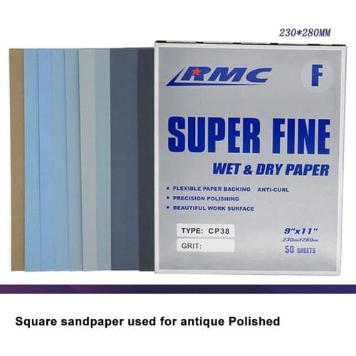3-10Pcs RMC CP38 Wet Dry SandPaper Waterproof Sandpaper 400-7000 Grit Polishing Sanding 230x280mm CP38