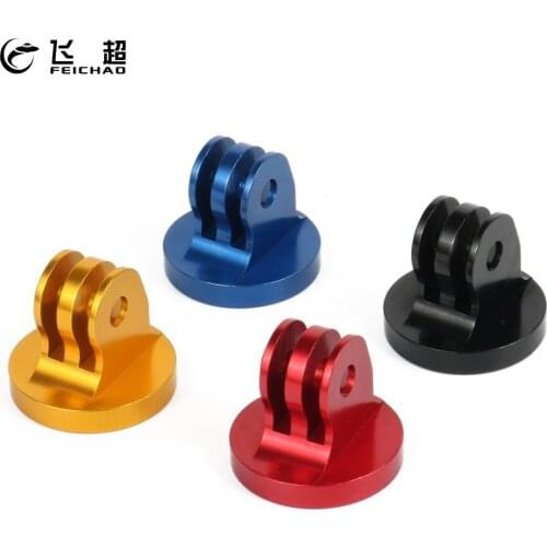FEICHAO 1/4 inch Screw Hole Tripod Mount CNC Adapter for GoPro Max 9 8 7 for Insta360 ONE R EKEN Xiaoyi for OSMO Action Cameras