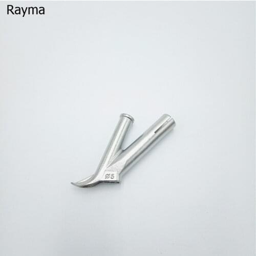 Free shipping top quality 5mm round speed welding nozzle welding tips for hot air welder