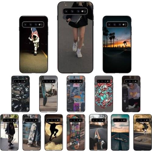Yinuoda skateboard Phone Case for Samsung S6 S6edge Plus S7 S7edge S8 S9 S10 S10E S20 Plus Ultra
