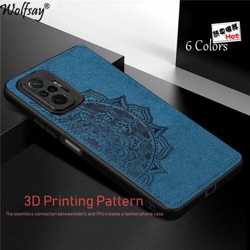 Cotton Fabric Case For Redmi Note 10 Pro Max Case Magnetic Silicon Case For Redmi Note 10 Pro Max Cover For Redmi Note10 Pro Max