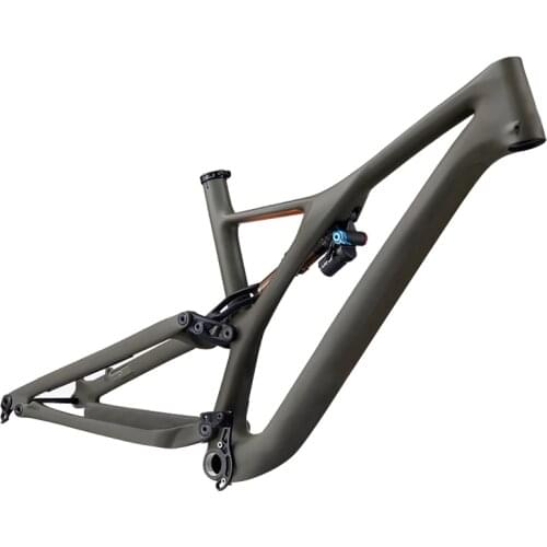 EVO XC MTB 148*12 Carbon-Frame Full-Suspension Thru-Axle Travel Earrell-Brand BSA Mtb Rear Shock 165mm 190mm Size-M/L Frame