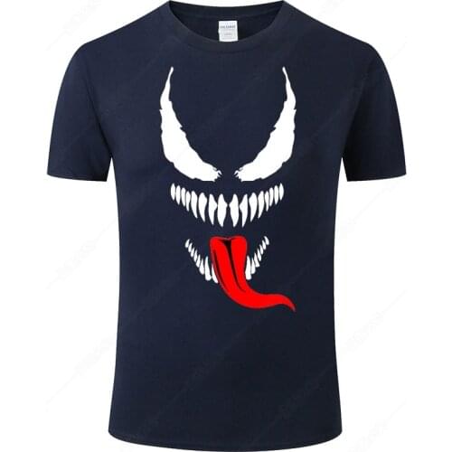 Venom T Shirt Men Women 2021 Summer Cotton Short Sleeve Print T-shirt Tops Tee Camisetas Hombre Unisex Streetwear Clothes J71
