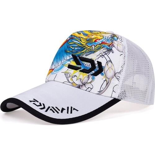 New Fashion basebal cap summer outdoor sports mesh caps for Men Dragon color print hip hop hat snapback Popular Hats Unisex