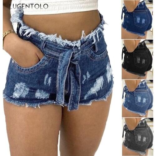 Женские джинсовые шорты Lugentolo China At AliExpress