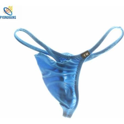 2016 New Mens Low-waist G-Strings Thongs Nylon Breathable Sexy Gay Men Underwear U Convex Design Brave Underpants Men Jockstrap