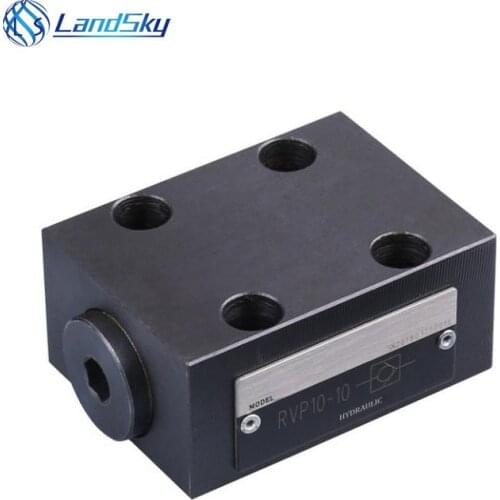 Hydraulic system cast iron check valve RVP10-10 industrial flow control check valve directional control valve operation