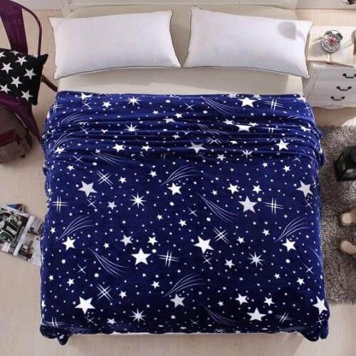 YMQY Wholesale flannel fleece quilts blankets Super soft blanket on the bed coperta sofa/bed/plane/TV travel throw blanket