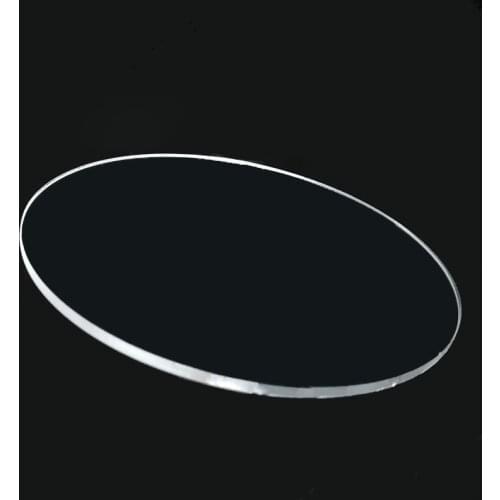 Personalized 2mm/3.5mm DIY Card Tag Bookmar Round Plexiglass Board Transparent Acrylic Sheet Clear Acrylic Circle Discs