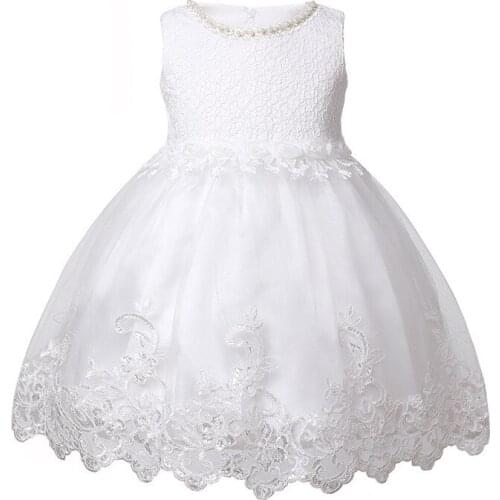 Crystal Bead Sequins Formal Occassion Girls Dress For Kids Retail Boutiques Soft Tulle High-End O Neck Prom Communion Dresses