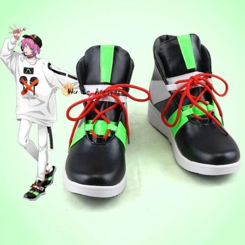 Division Rap Battle Hypnosis Mic Amemura Ramuda Cosplay Costumes Boots Shoes Halloween Christmas Party Custom Made Size