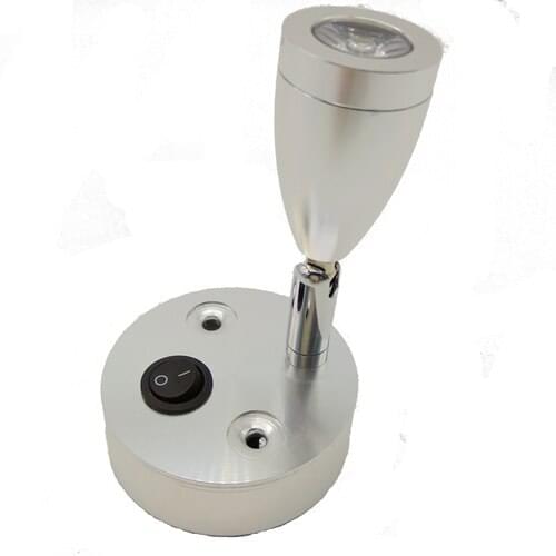 2W 12V 24V RV CARAVN CAMPER WALL BEDSIDE LED LAMP