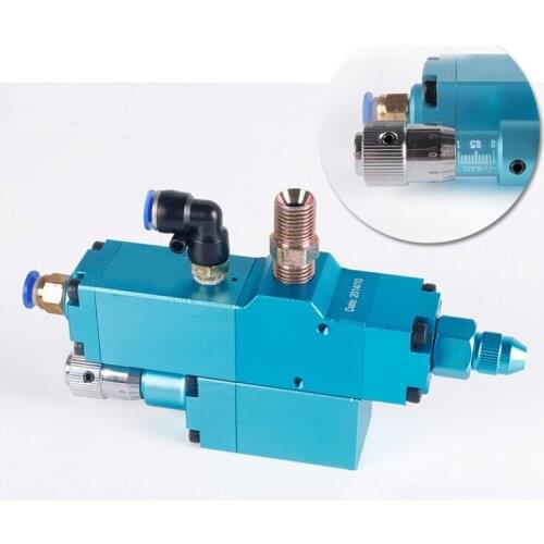 Precision Air Pneumatic Grease Butter Quantitative Dispensing Valves Oil Metering Following Control Filler