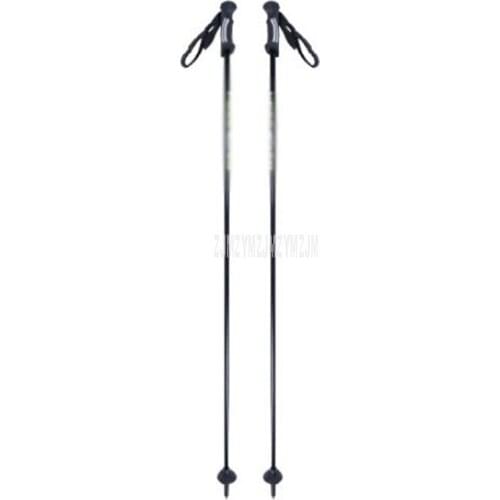 110cm-130cm Ultralight Ski Pole Ultra-Fine Carbon Fibre Snow Skiing Board Pole Portable Outdoor Sport Trekking Stick 1pair