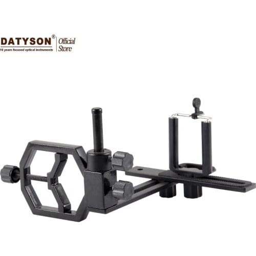Datyson Universal Digital Camera Cell Phone Bracket Support Holder Mount Spotting Scopes Telescope Adapter Multifunction