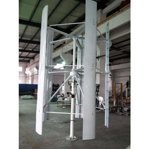 CE APPROVED 1kw 2kw 3kw 5kw 10kw vertical wind turbine 24v 48v 96v 120v 3 phase 3 blades home use with maglev generator