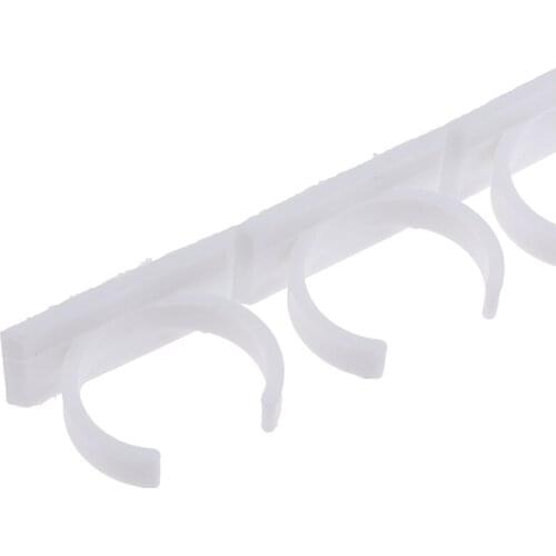 1/2/3 Pcs Clip Organizer Rack Wall Mount Ingredient Spice Bottle Rack Jars Spice Holder Tools Kitchen Cabinet Door Hooks Plastic