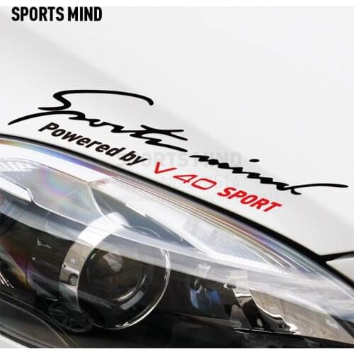 10 Pieces Sports Mind motorcycle Car Styling waterproof Decals Vinyl car body Sticker For volvo v40 car accessories