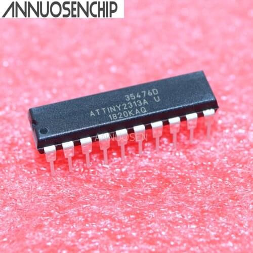 5pcs ATTINY2313A-PU ATTINY2313 ATTINY 2313 DIP20 ATMEL 8-bit MCU New ORIGINAL