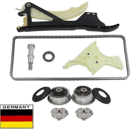 AP03 For BMW E81 E87 E90 E92 E91 E60 E61 E63 E64 E84 E83 E70 E85 E86 Camshaft adjuster Sprocket & Timing chain Tensioner kit
