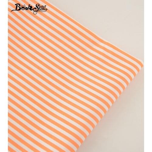 Booksew New Arrivals Home Textile 100% Cotton Twill Fabric Strips Design Fat Quarter Material Patchwork Crafts Quilting Sewing