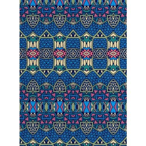 Aztec Ethnic Geometric Figure Artificial Leather DIY Handmade Accessory Decoration 22X30CM A4