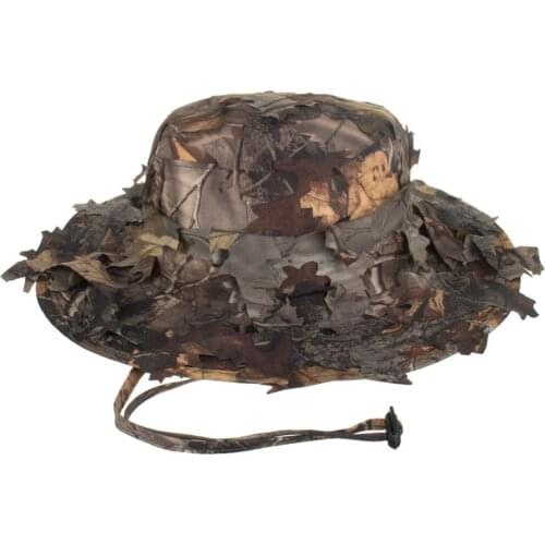 Camouflage Fisherman Sheet Basin Hat Mountaineering Hat Outdoor Camping Hiking Travel Sunscreen Hats Sunshade Fishing Caps
