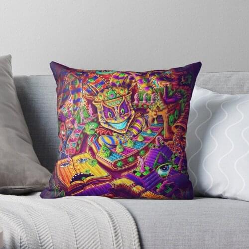 Kappa Factory Throw Pillow Cushion Cover Polyester throw pillows case on sofa home living room car seat decor 45x45cm