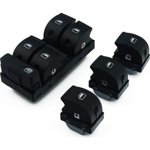 Hiqh Quility Electric Powert Master Window Switch Button For AUDI A4 B6 2003- B7 SEAT Exeo 8E0 959 851 8E0 959 855 8E0959851B