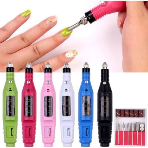 Hot Selling 1Pc Professional Electric Nail Drill Machine Kit Manicure Machine Nail Art Pen Pedicure Nail File Nail Art Tools Kit