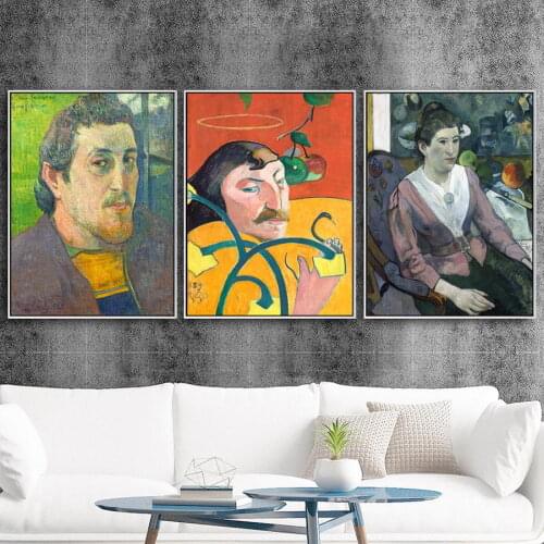 Canvas Modular Pictures Home Decor Wall Art HD Print French Paul Gauguin Painting Watercolor Nordic Style Poster For Living Room
